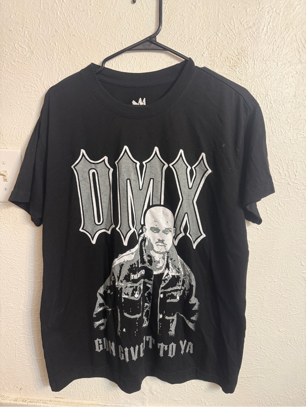 DMX Graphic Crew Neck T-Shirt - Black